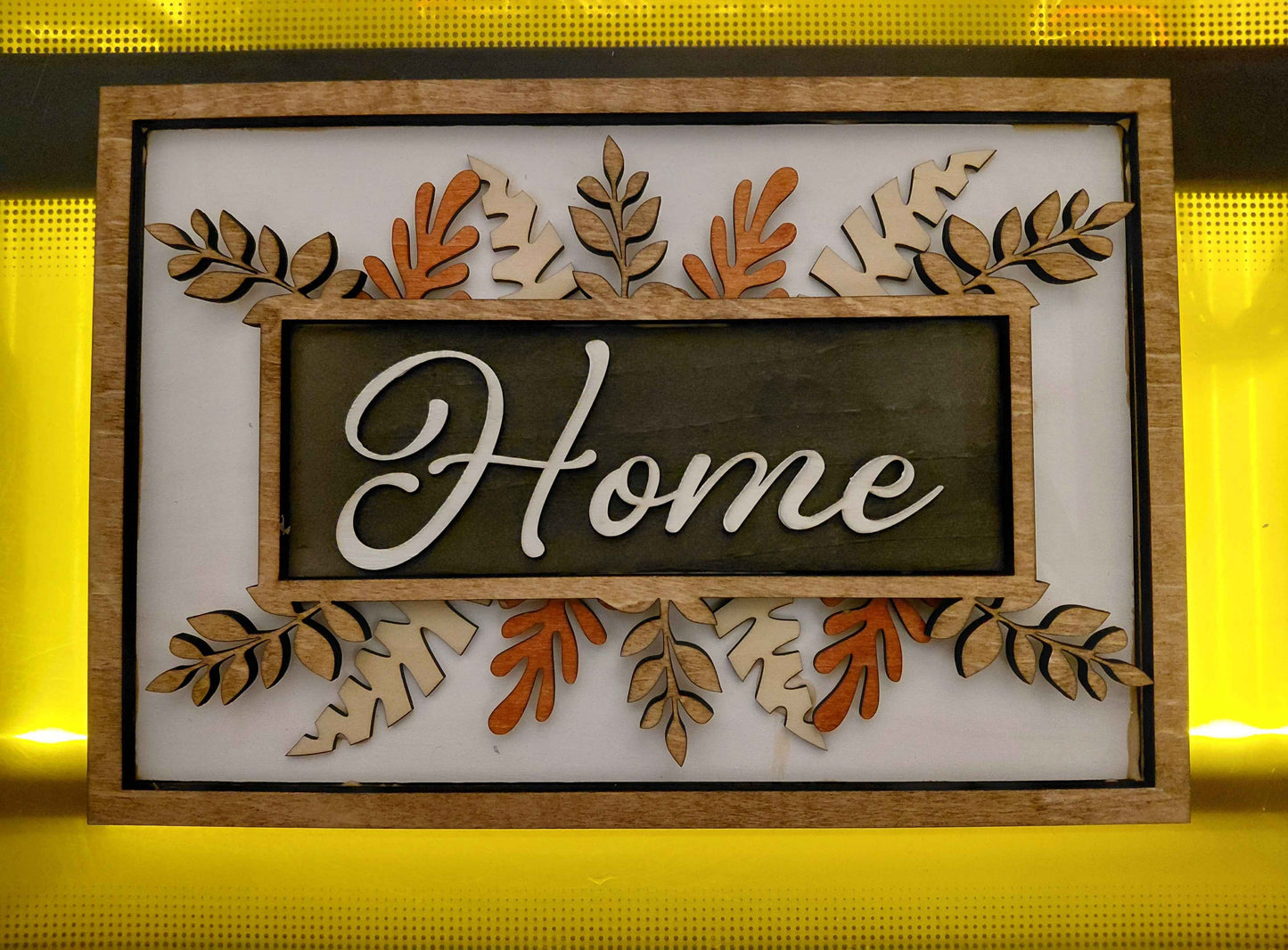 Home Wall Art with Vines