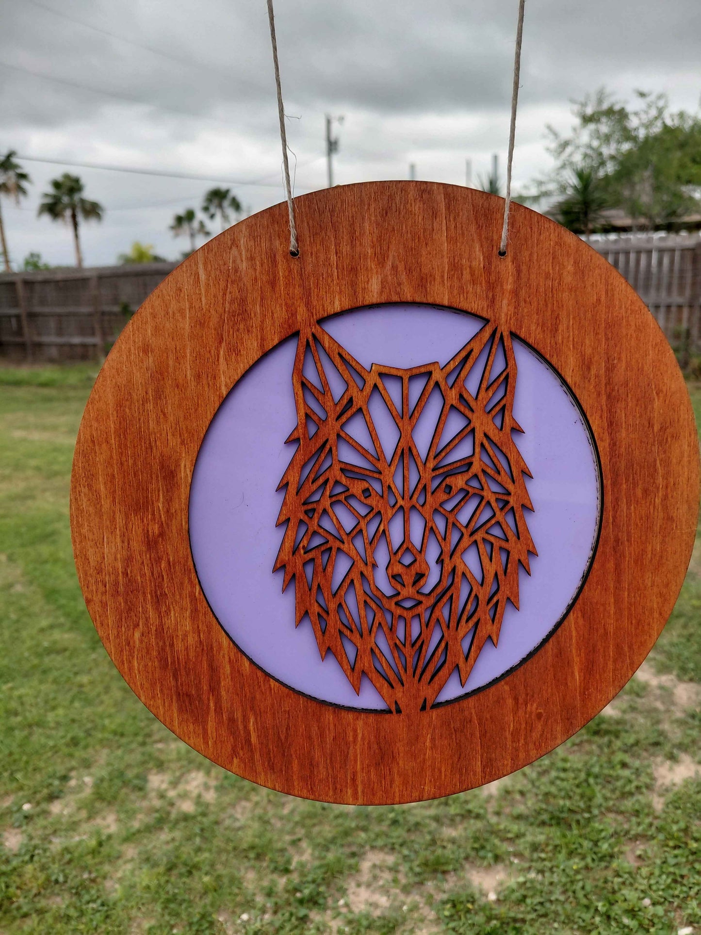 Wolf Protection Window Charm