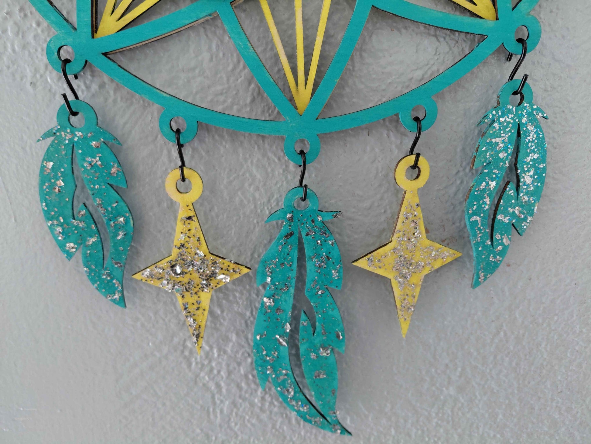 Wood Dream Catcher Custom American Made 11 Inches Round