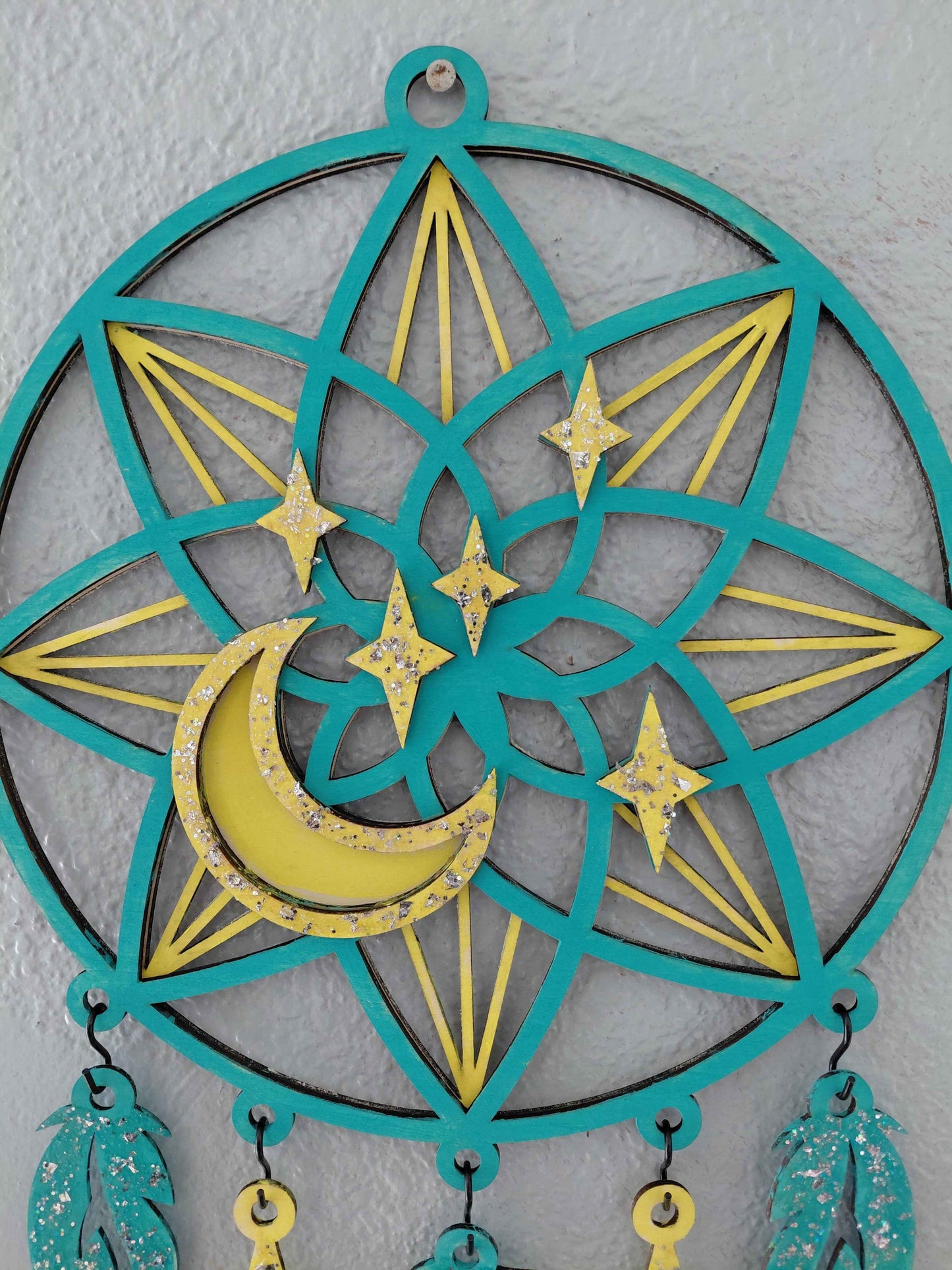 Wood Dream Catcher Custom American Made 11 Inches Round