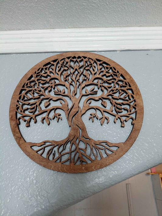 Tree of Life Wall Art, Laser Cut, 12 x 12