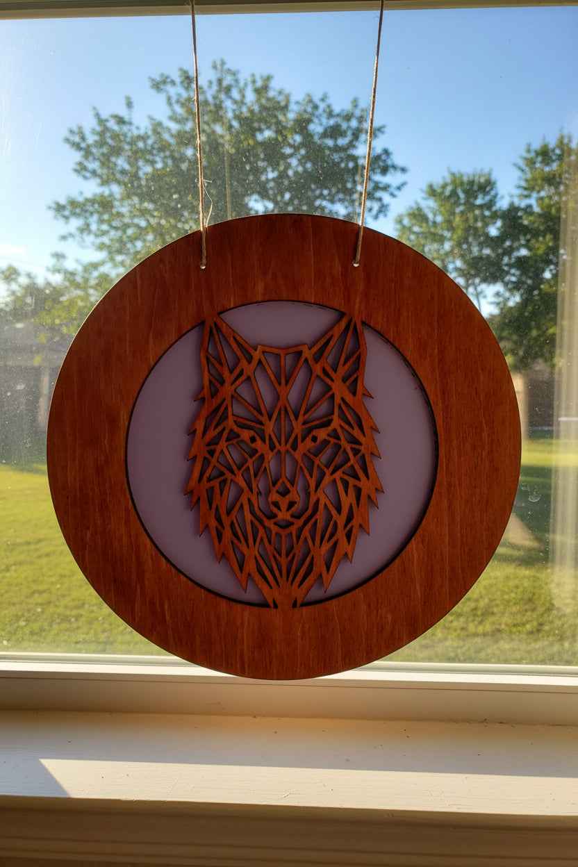 Wolf Protection Window Charm