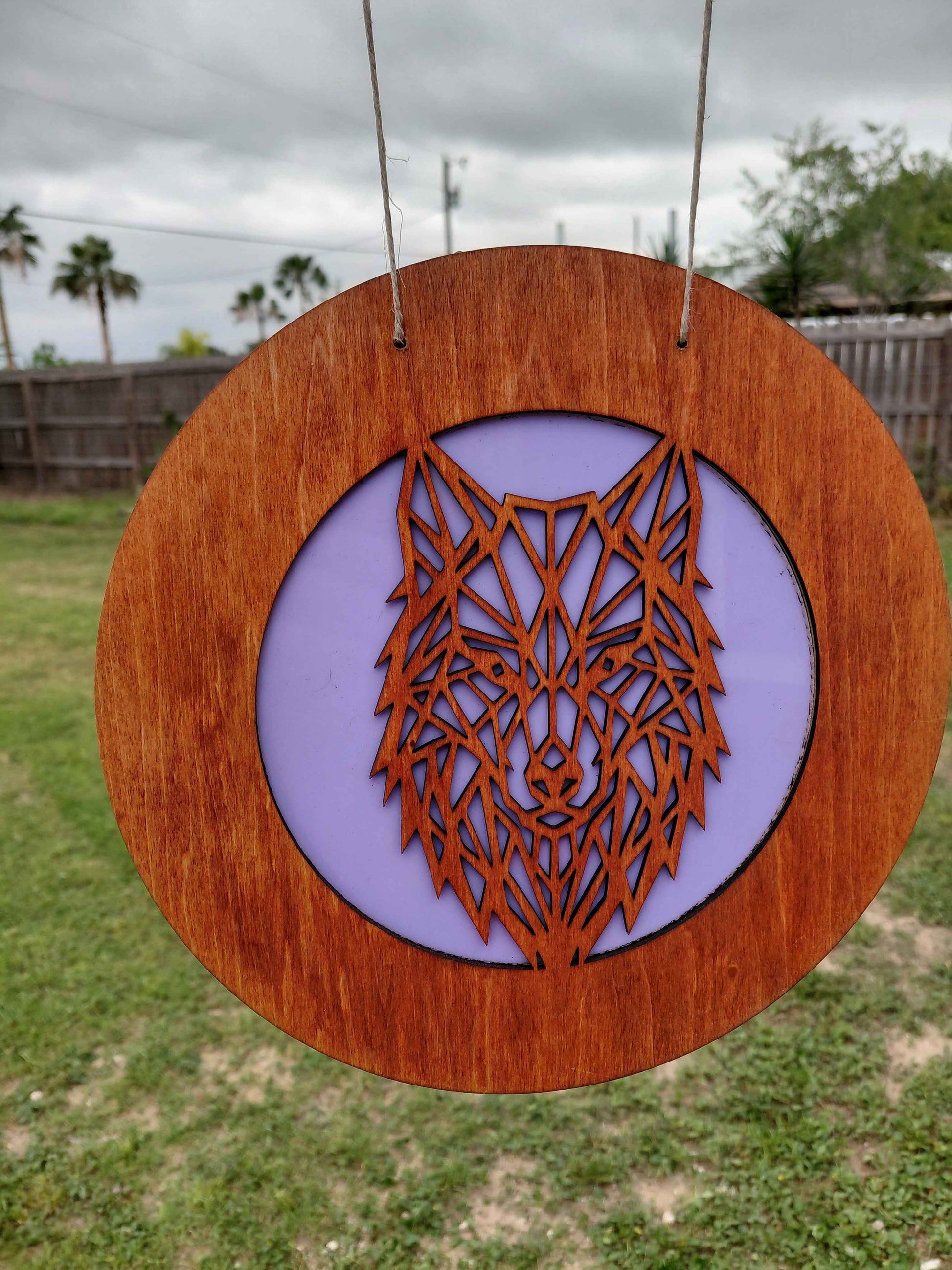 Wolf Protection Window Charm